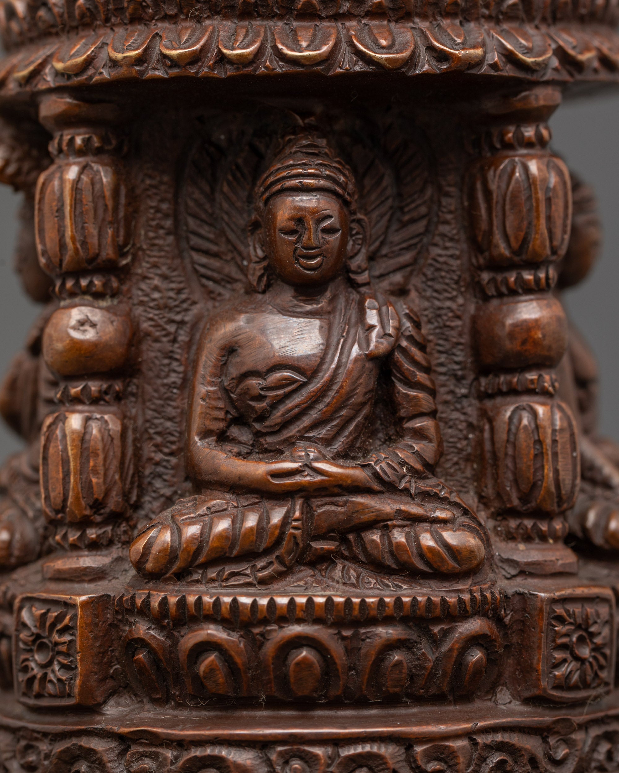 Traditional Buddhist Stupa | Handcrafted Buddhist Symbol