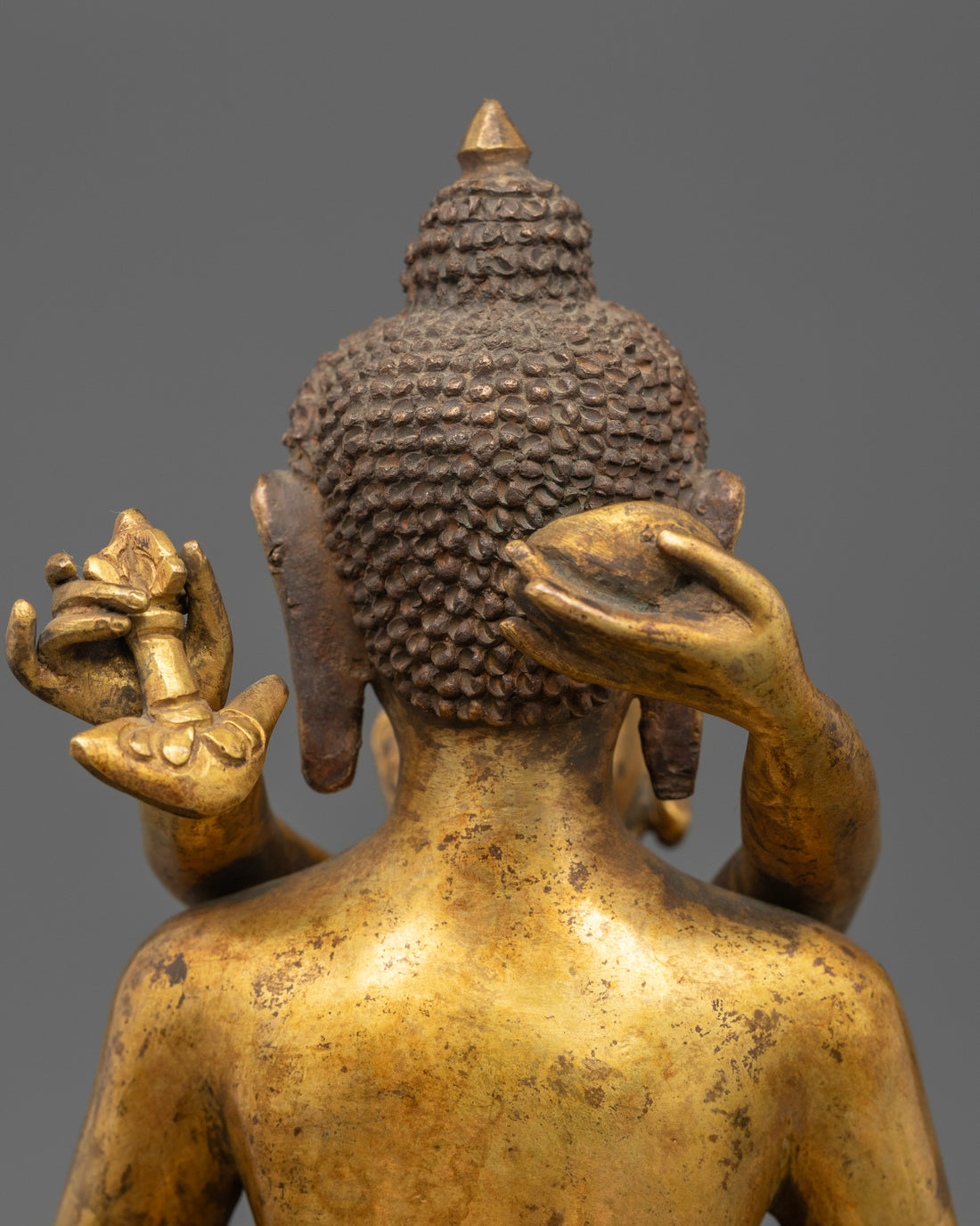 Antique Samantabhadra with Consort: A Timeless Embrace of Enlightened Unity