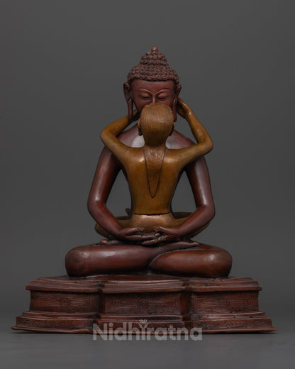 Discover Harmony and Wholeness with Samantabhadra and Consort Statue