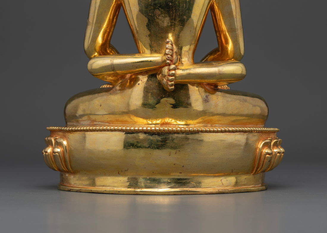 Samantabhadra with Consort in Golden Harmony