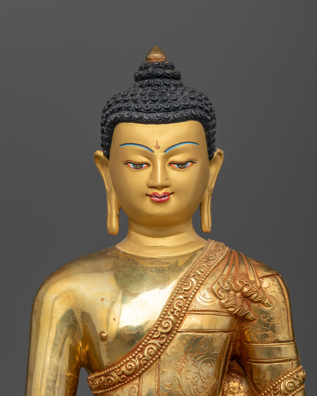 Impeccably Crafted Shakyamuni Buddha Statue