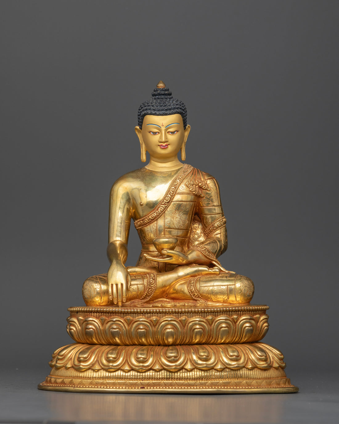 Threefold Path to Awakening: Shakyamuni, Amitabha, and Medicine Buddha