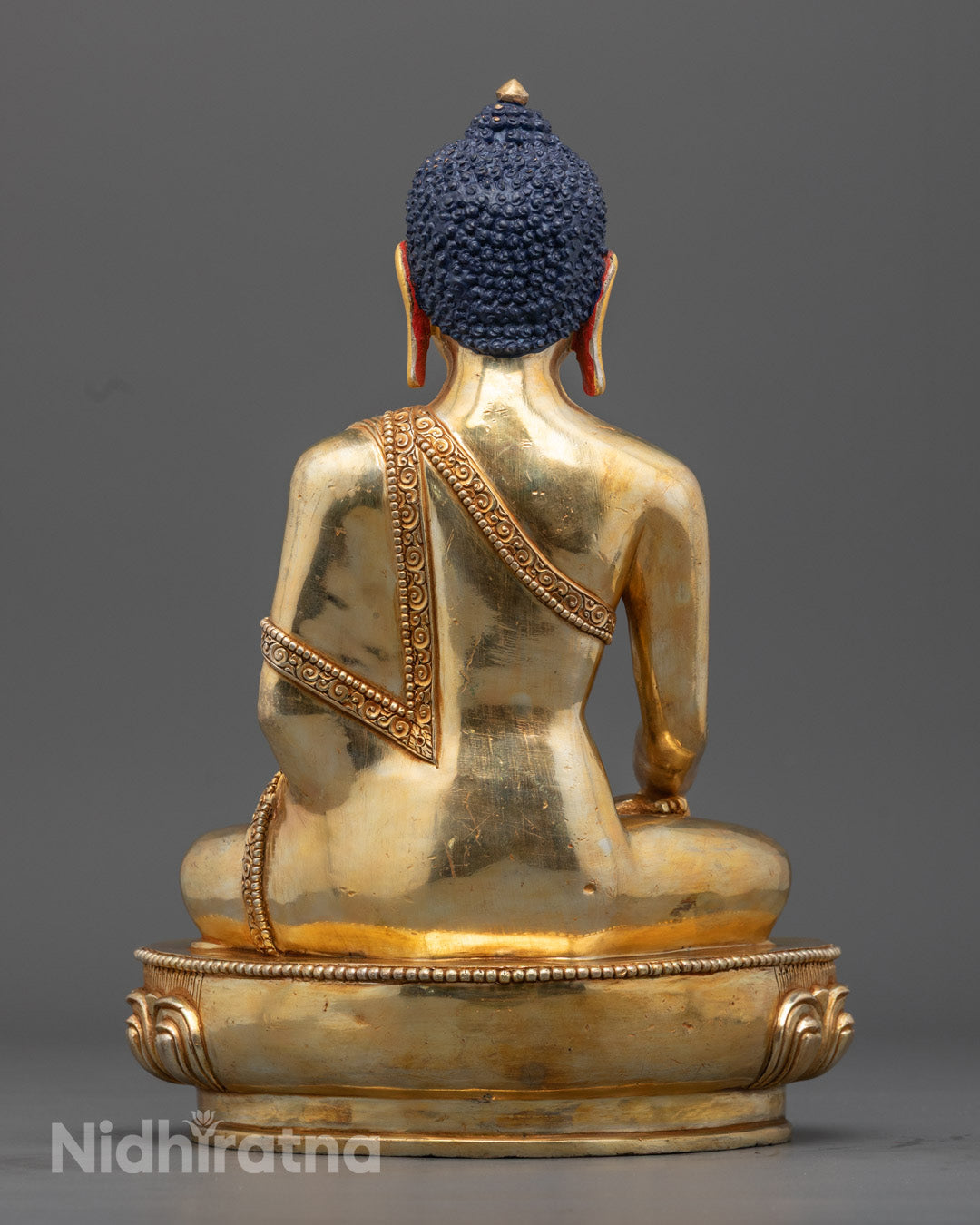 Golden Shakyamuni Buddha Statue | Enlightened Buddha