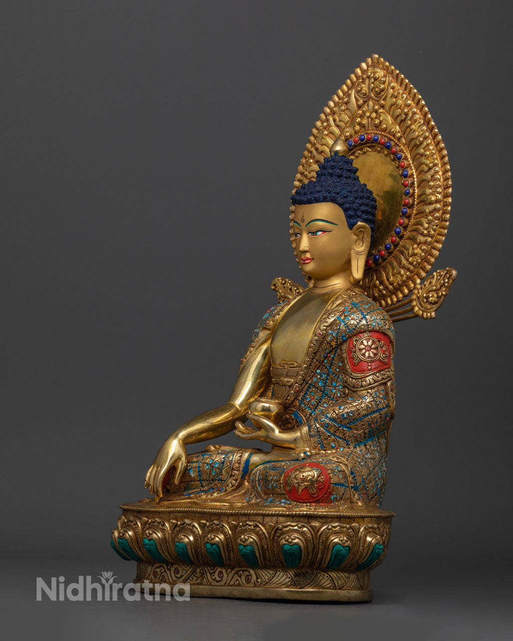 Vajrayana Shakyamuni Buddha Statue | Symbol of Enlightenment