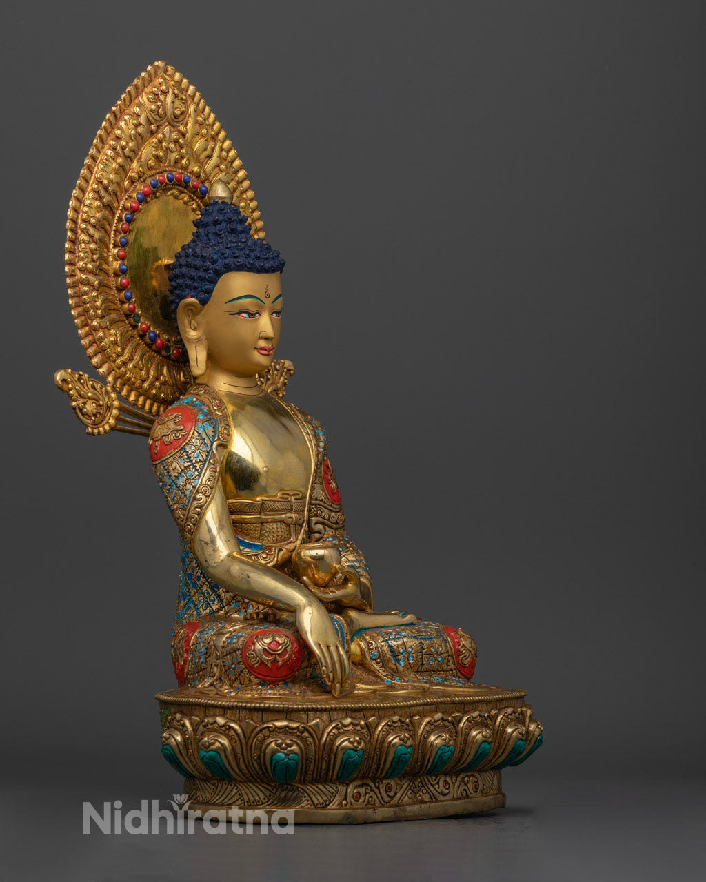 Vajrayana Shakyamuni Buddha Statue | Symbol of Enlightenment