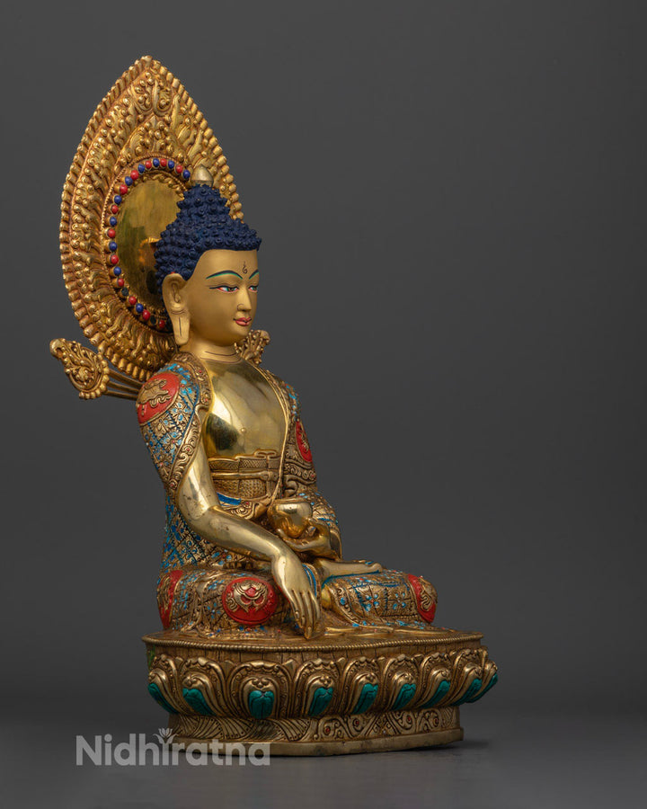 Vajrayana Shakyamuni Buddha Statue | Symbol of Enlightenment