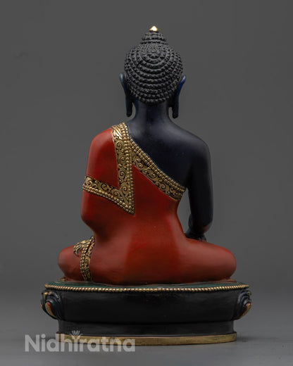 Colored Shakyamuni Buddha Statue | Buddha Statue