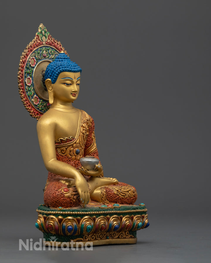 Vajrayana Shakyamuni Buddha Statue | Tibetan Art