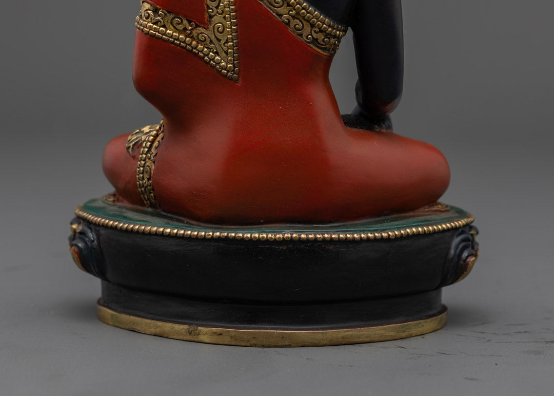 Colored Shakyamuni Buddha Statue | Buddha Statue
