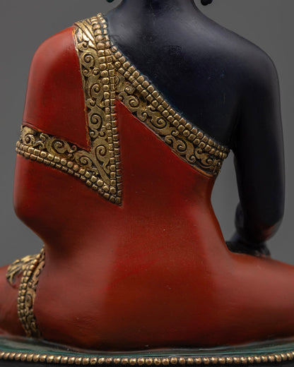 Colored Shakyamuni Buddha Statue | Buddha Statue