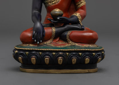 Colored Shakyamuni Buddha Statue | Buddha Statue