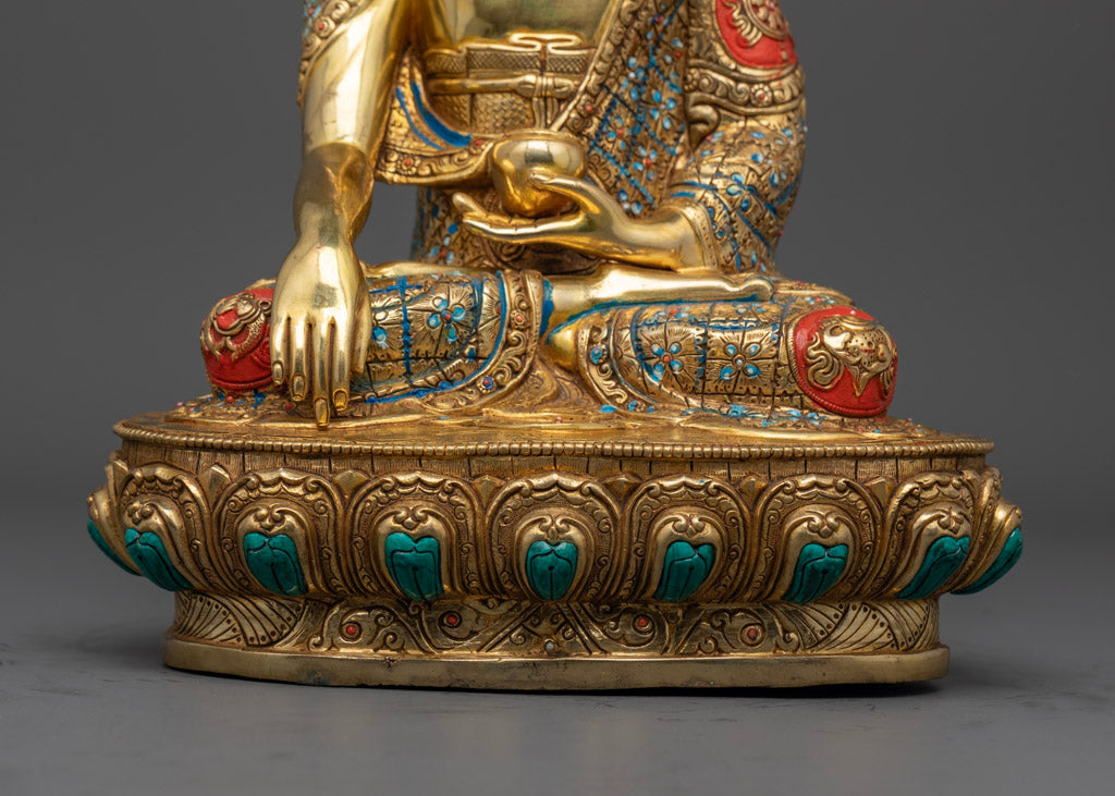 Vajrayana Shakyamuni Buddha Statue | Symbol of Enlightenment