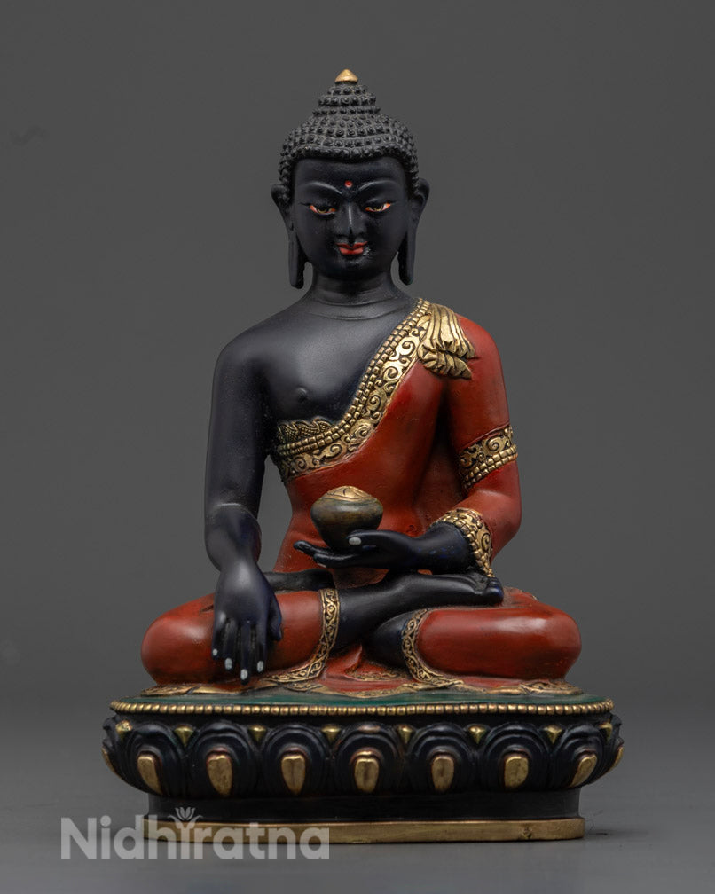 Colored Shakyamuni Buddha Statue | Buddha Statue