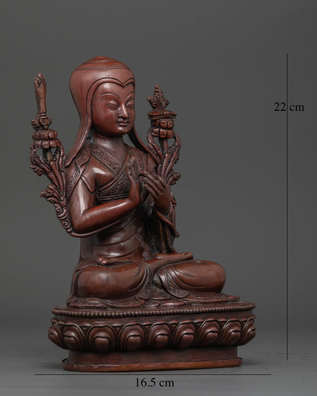 Great Master Tsongkhapa Statue: Ideal for Meditation