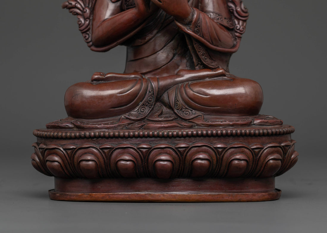 Great Master Tsongkhapa Statue: Ideal for Meditation