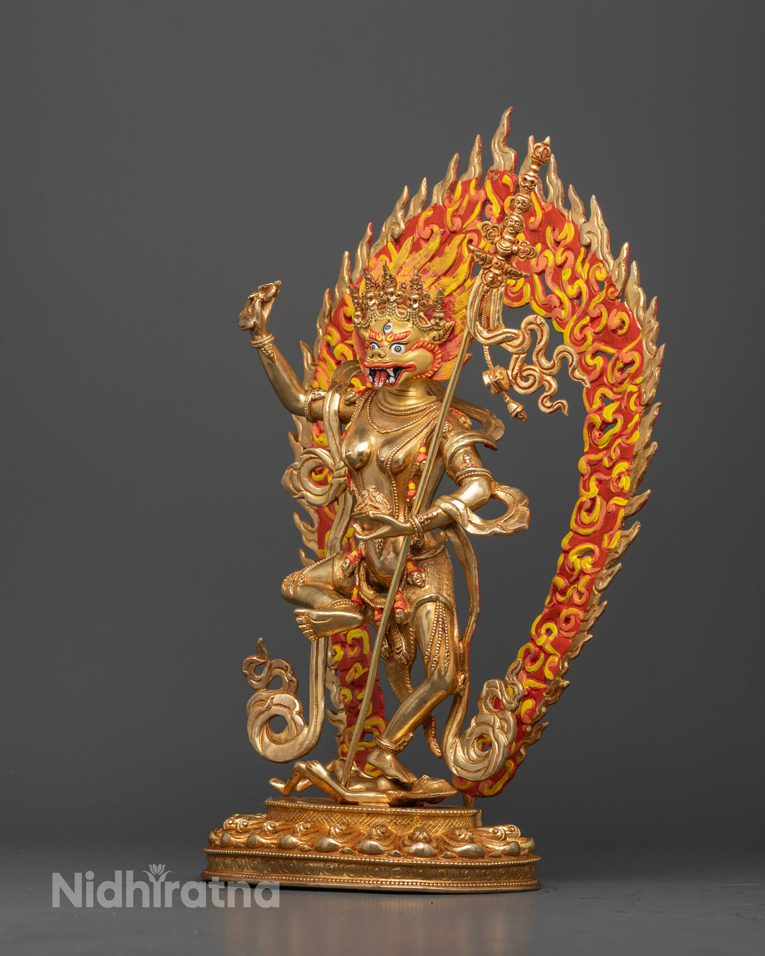 Simhamukha: The Wrathful Dakini of Protection and Purification