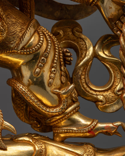 Six-Armed Mahakala: The Fierce Protector of Dharma
