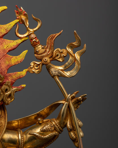 Six-Armed Mahakala: The Fierce Protector of Dharma