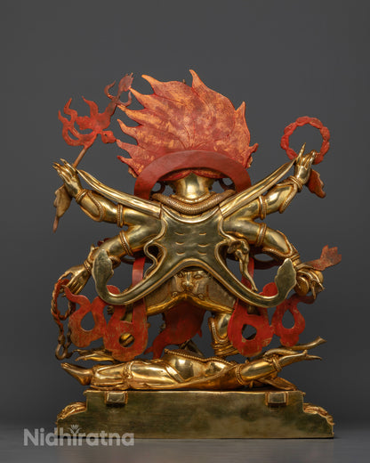 Six-Armed Mahakala: The Fierce Protector of Dharma