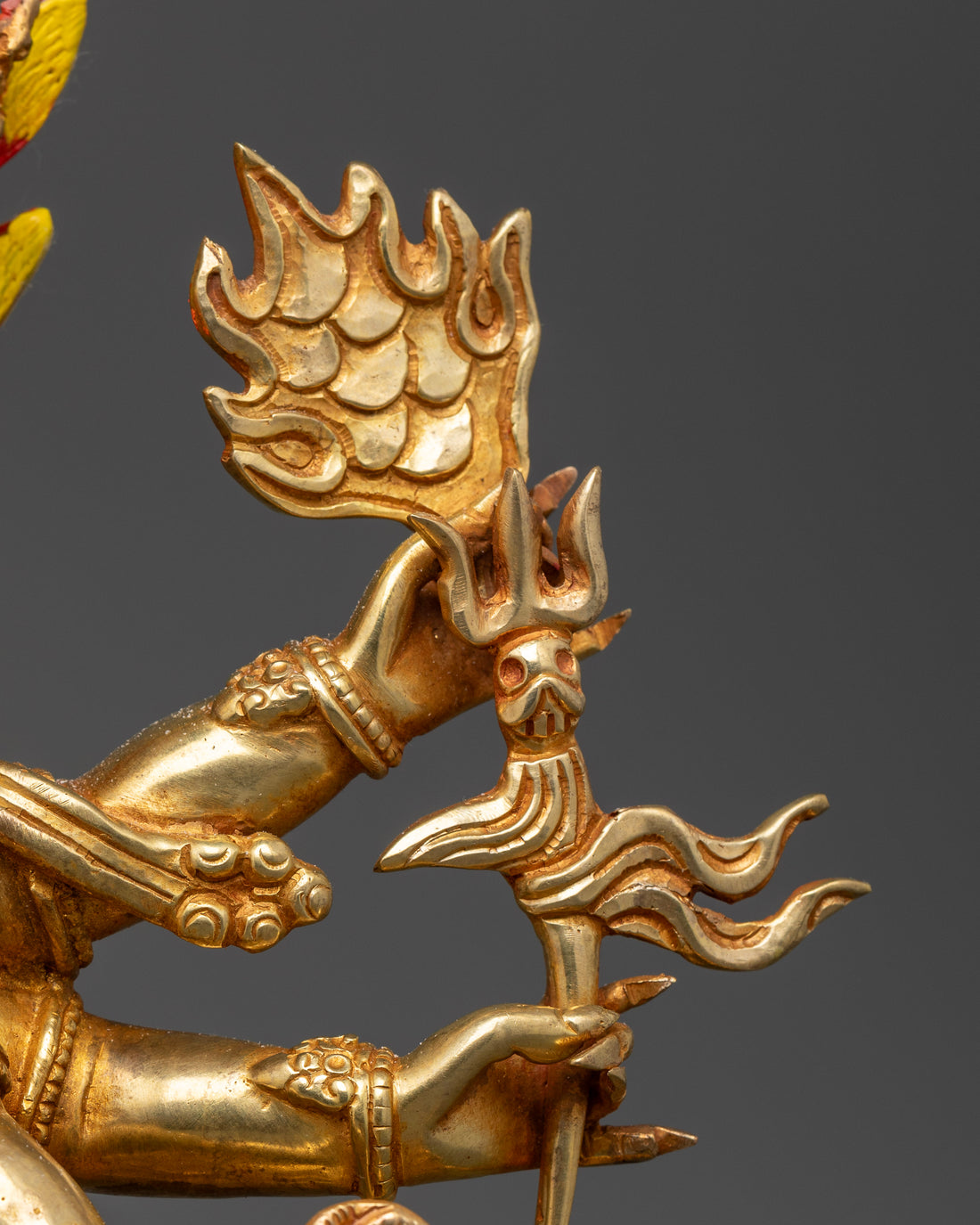 Handcrafted Mahakala Statue | Powerful Tibetan God of Protection