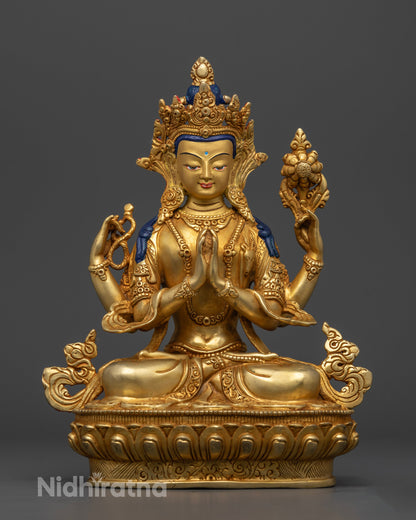 Sacred Chenrezig Statue: Bring Compassion and Healing into Your Life