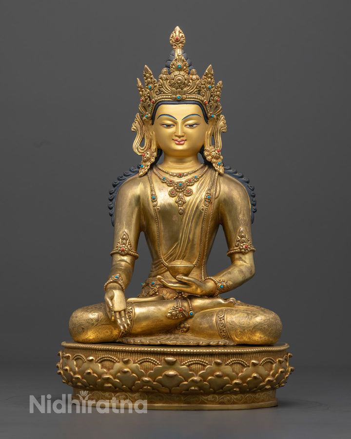 Sacred Ratnasambhava Buddha | Traditional Tibetan Meditation