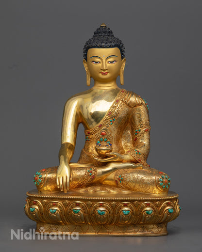 Shakyamuni Buddha Statue | Handcrafted Buddhist Art