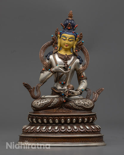 Sacred Vajrasattva Sculpture | Traditional Buddhist Deity