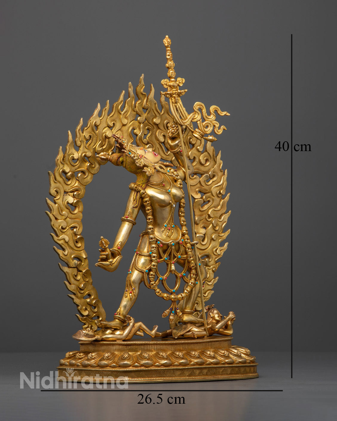Vajrayogini Statue | Hand-Carved Tibetan Buddha Sculpture