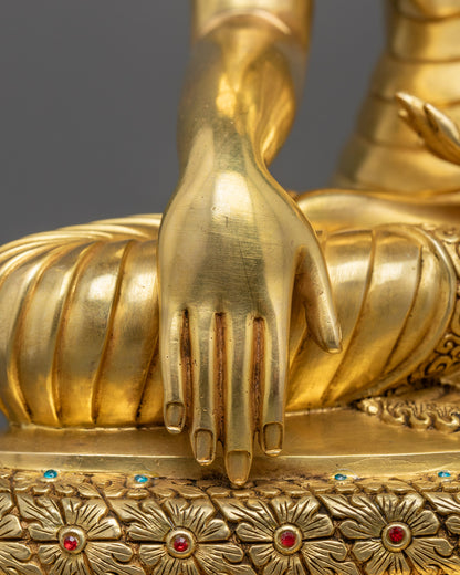 Shakyamuni Buddha Meditation Statue | Handmade in Nepal