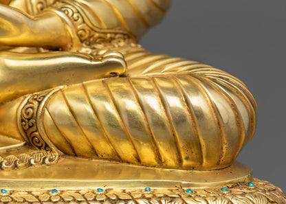 Shakyamuni Buddha Meditation Statue | Handmade in Nepal