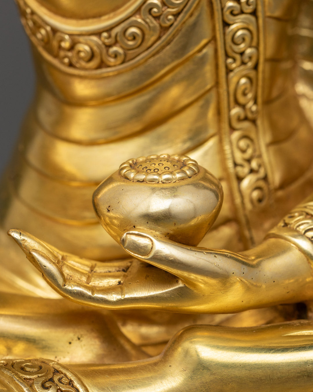 Shakyamuni Buddha Meditation Statue | Handmade in Nepal