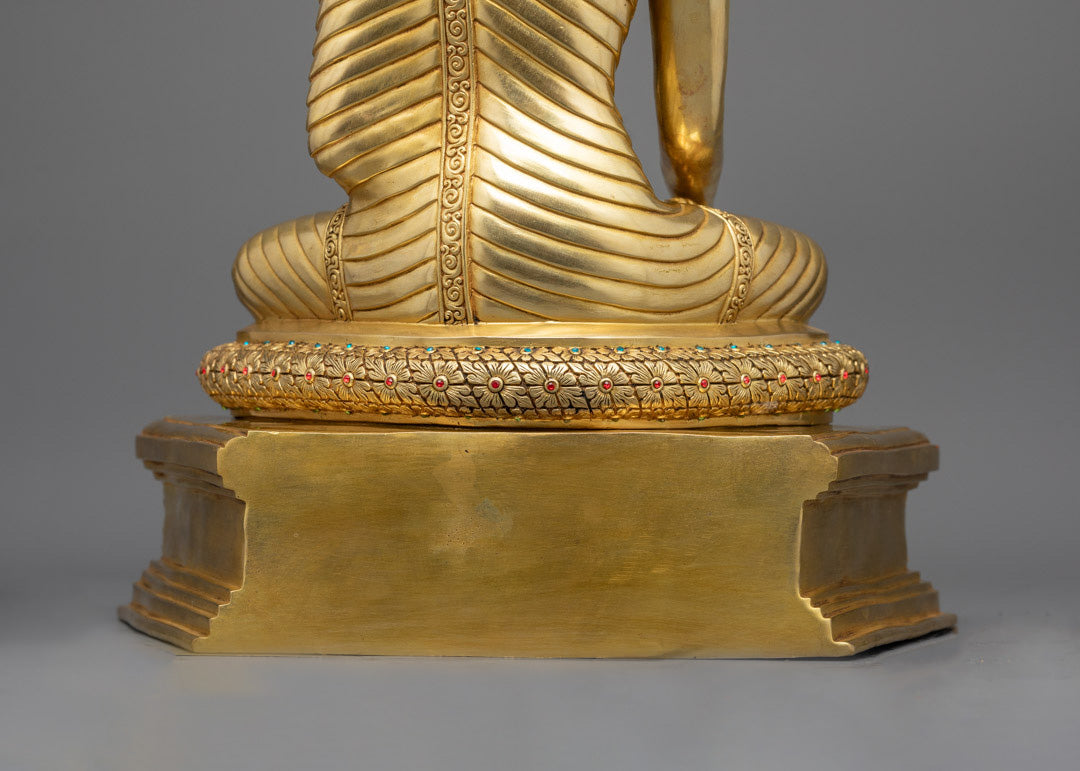 Shakyamuni Buddha Meditation Statue | Handmade in Nepal