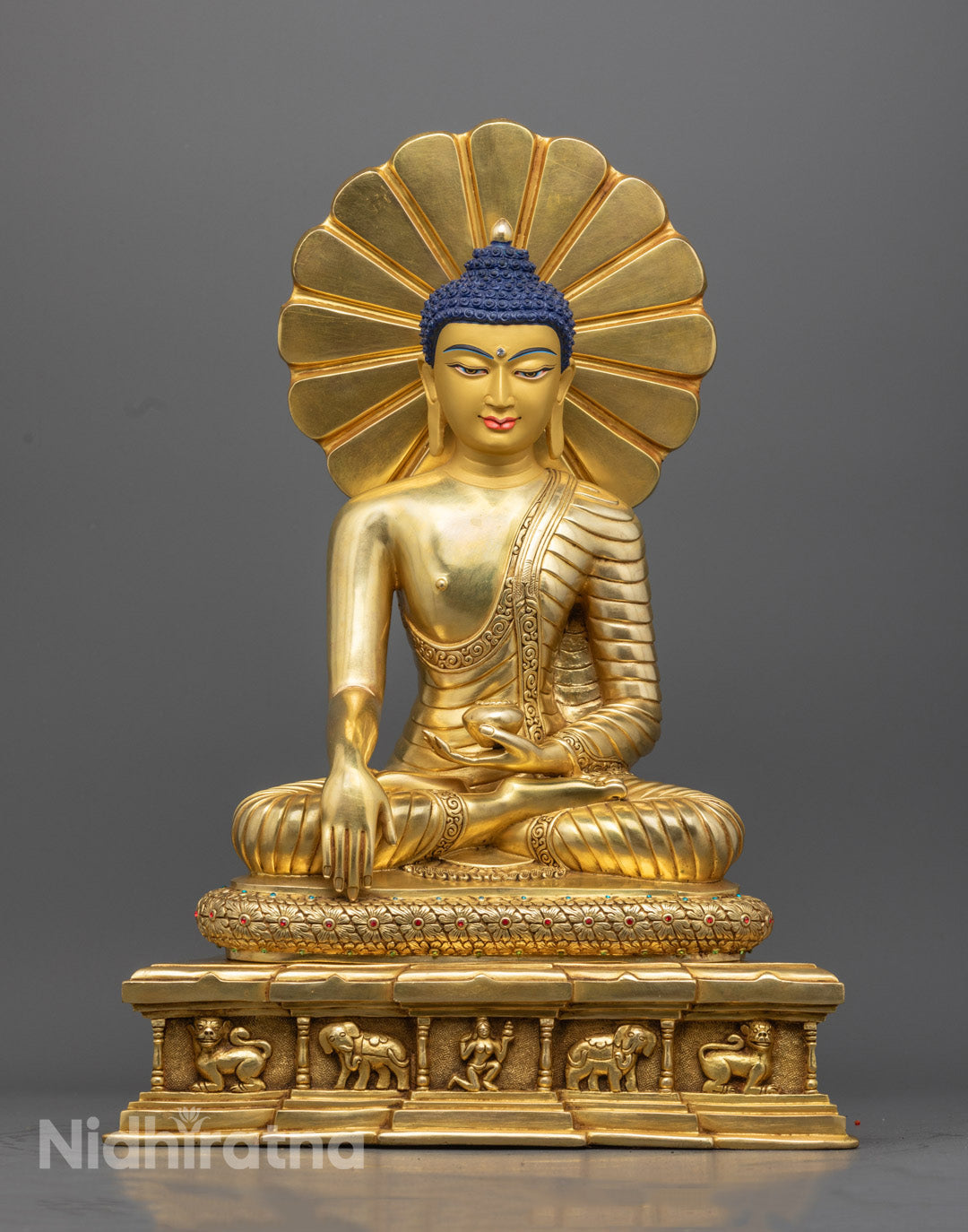Shakyamuni Buddha Meditation Statue | Handmade in Nepal