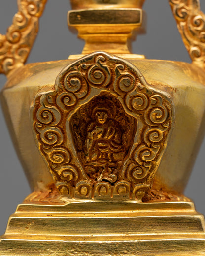 Sacred Tibetan Buddha Stupa for Shrine