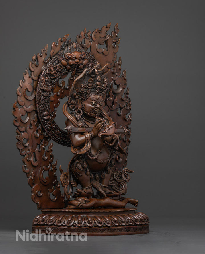 Sakya Mahakala Mantra Statue | Buddhism Protector Deity