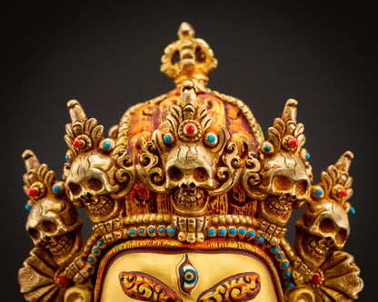 Sakya Mahakala Statue | Authentic Nepalese Craftsmanship