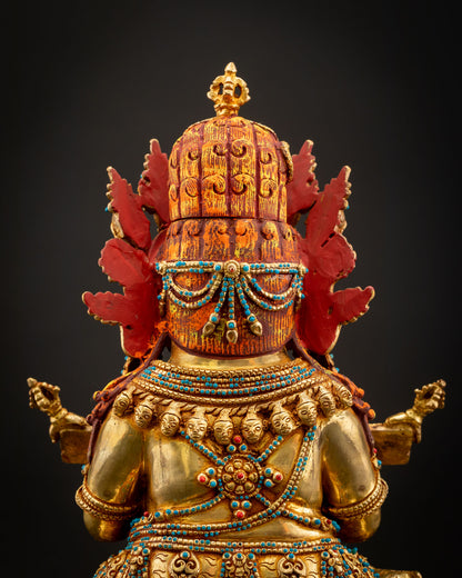 Sakya Mahakala Statue | Authentic Nepalese Craftsmanship