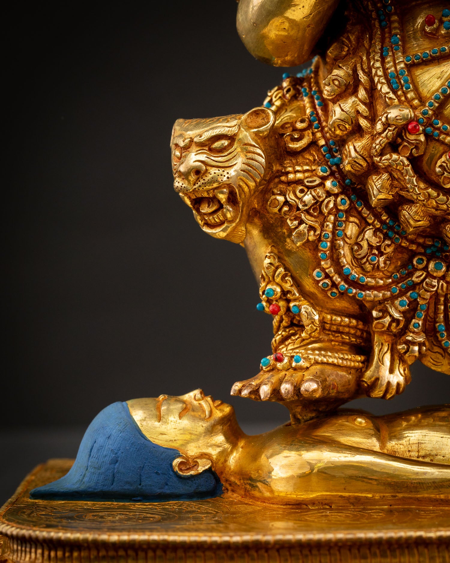 Sakya Mahakala Statue | Authentic Nepalese Craftsmanship