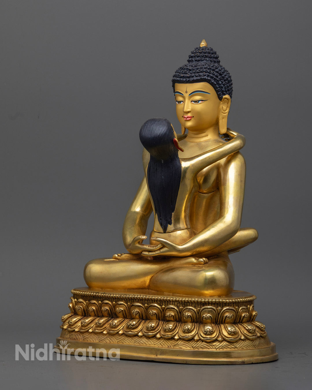 Samantabhadra Buddha Mantra Statue with Consort