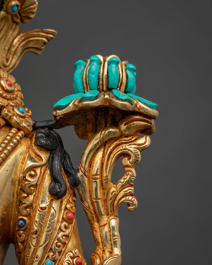 Bodhisattva Samantabhadra Statue | Handcrafted Buddhist Artwork