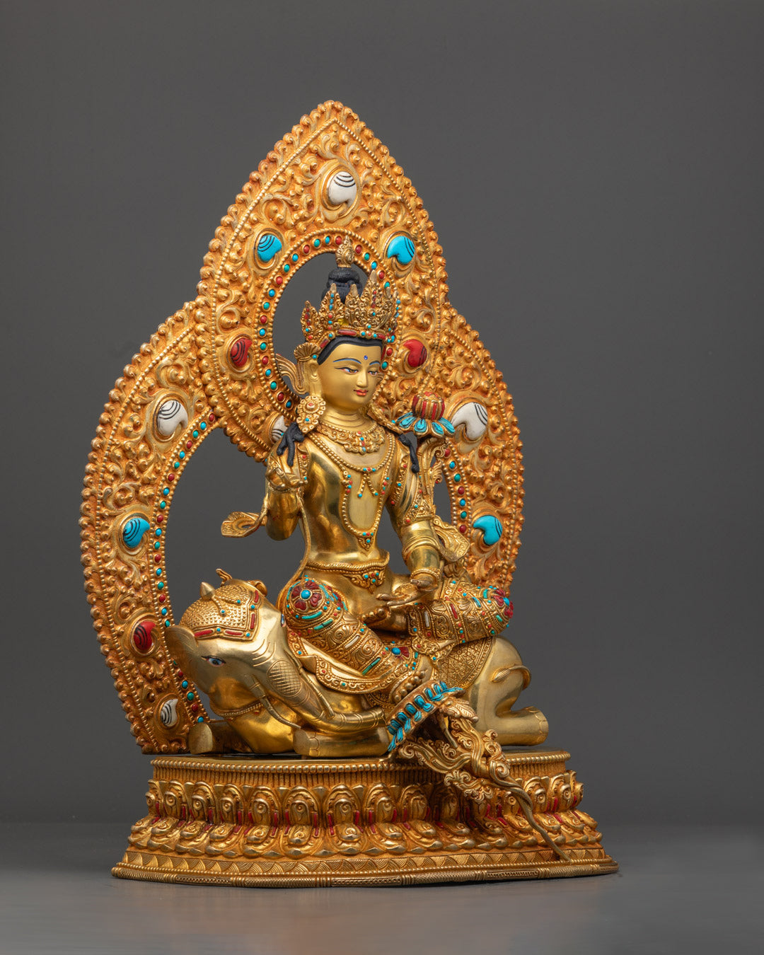 Samantabhadra Statue the union of wisdom and compassion, a sacred tool for spiritual practice and meditation