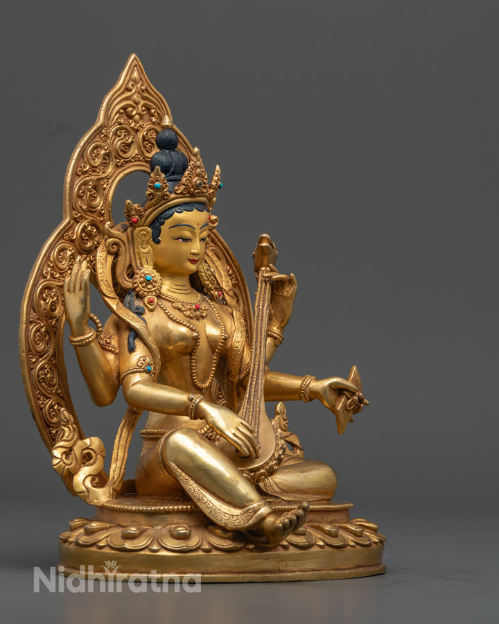 Saraswati Statue | Beautiful Handcrafted Goddess for Artistic Inspiration