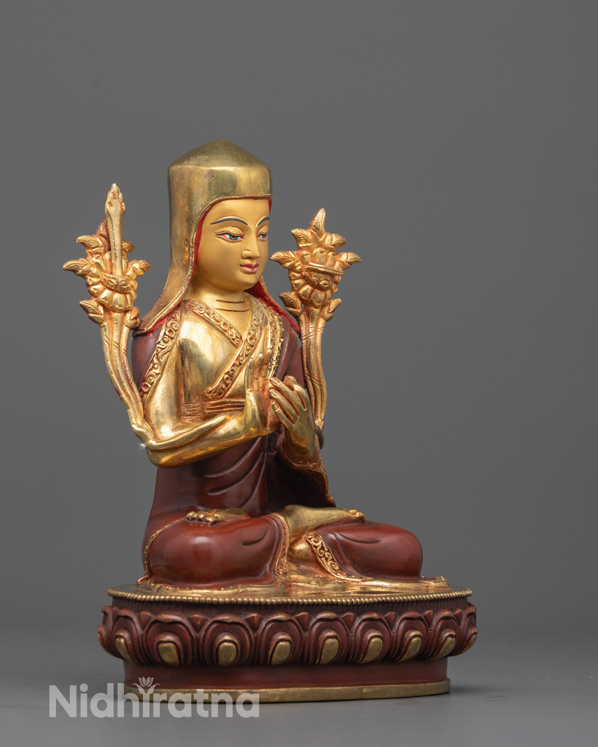 Artisan-Crafted Shakya Masters Set | Buddhist Spiritual Leaders