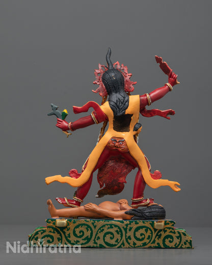 Ekajati, Rahula and Dorje Legpa Statue Set