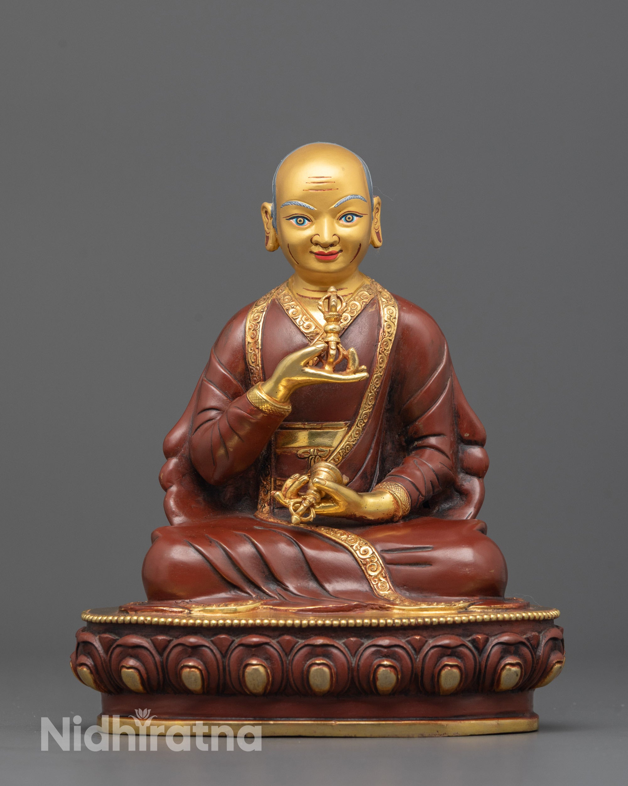 Artisan-Crafted Shakya Masters Set | Buddhist Spiritual Leaders