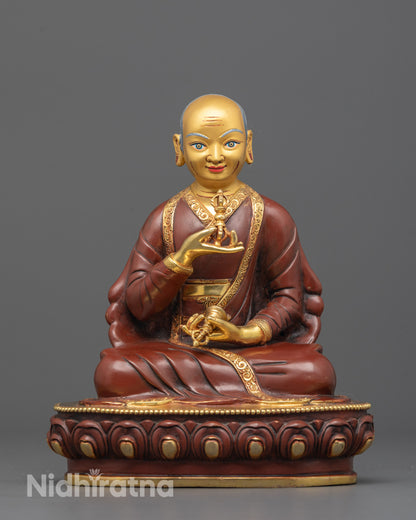 Artisan-Crafted Shakya Masters Set | Buddhist Spiritual Leaders