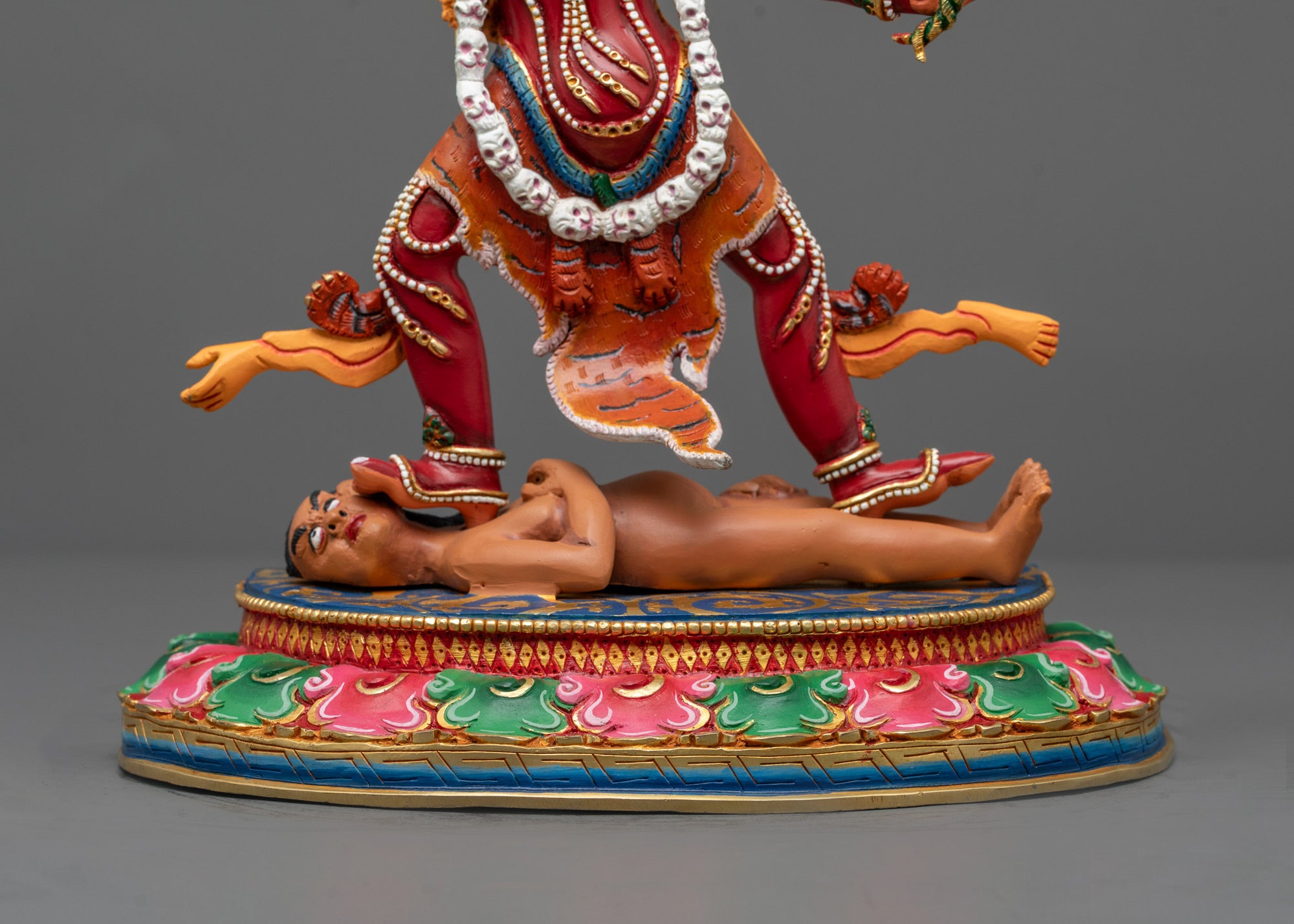 Ekajati, Rahula and Dorje Legpa Statue Set