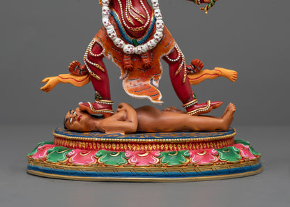 Ekajati, Rahula and Dorje Legpa Statue Set