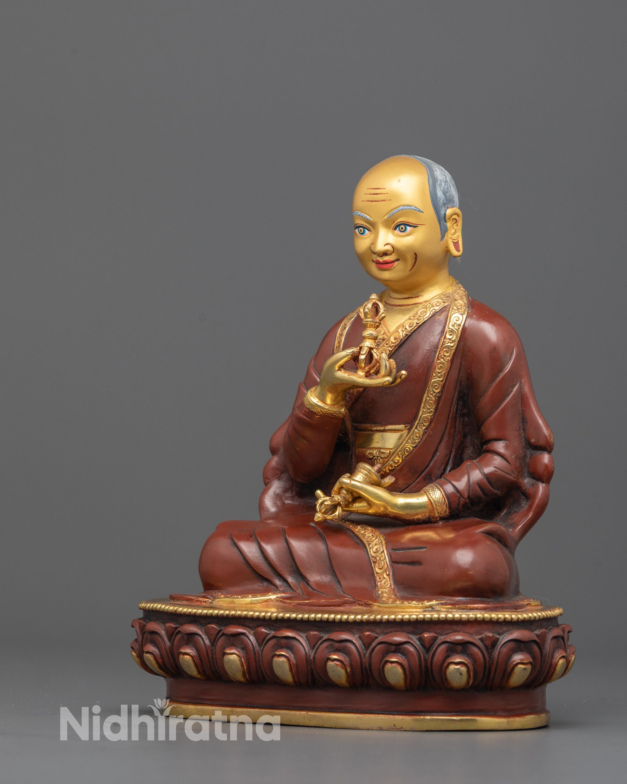 Artisan-Crafted Shakya Masters Set | Buddhist Spiritual Leaders